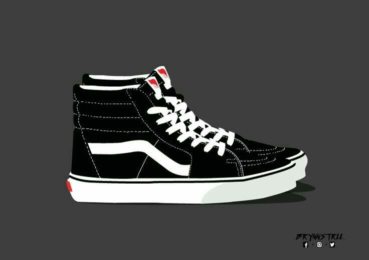 Detail Sepatu Vans Vector Nomer 16