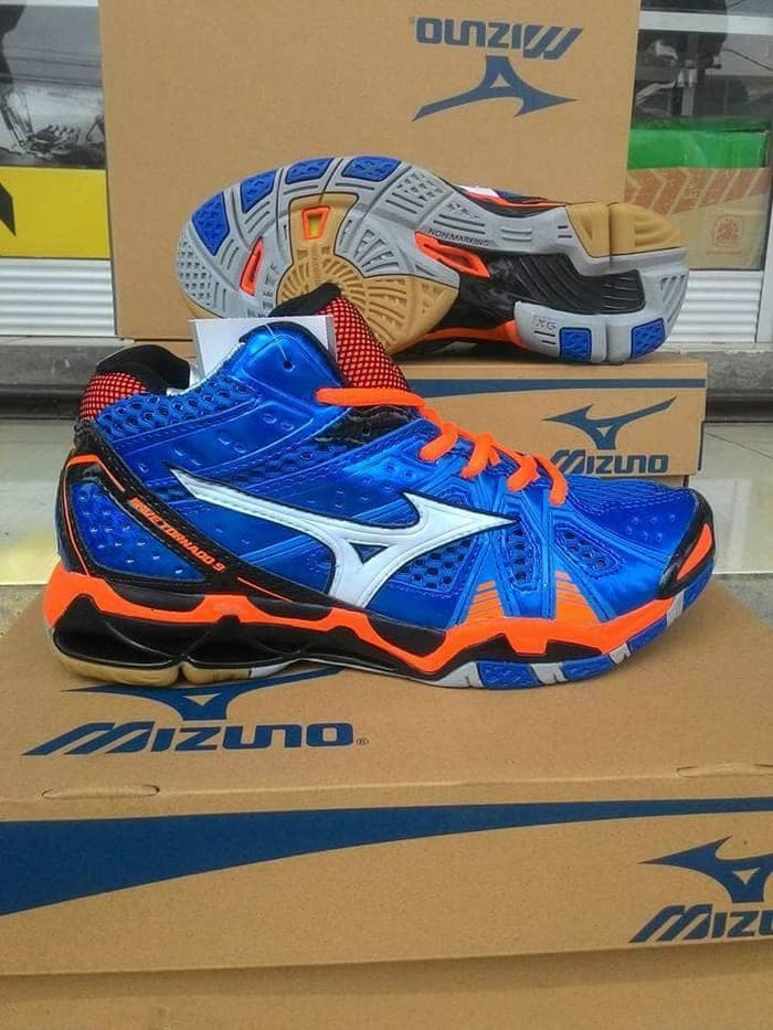 Detail Sepatu Voli Mizuno Tornado 8 Nomer 45