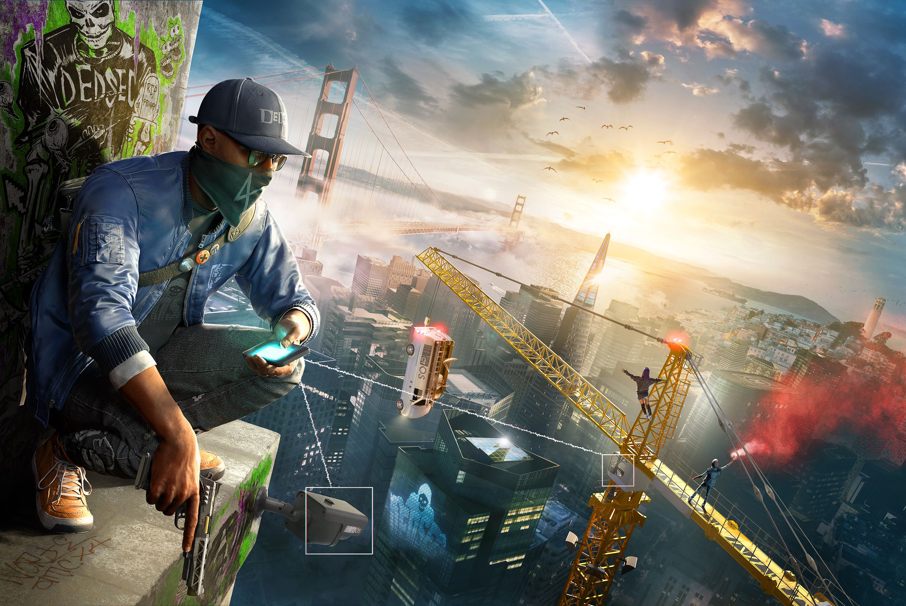 Detail Wallpaper Watch Dogs 2 Nomer 4