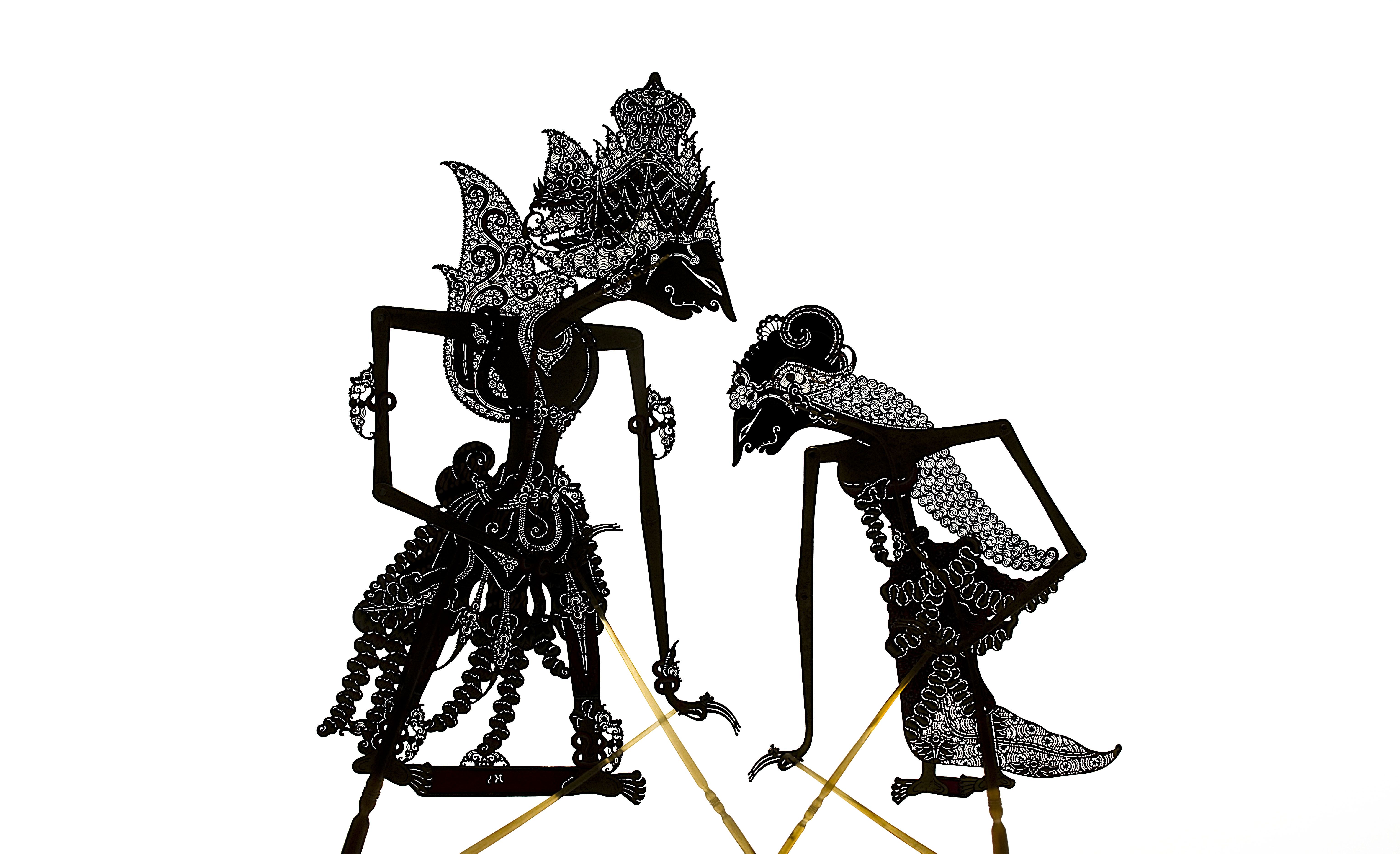 Detail Wallpaper Wayang Hitam Putih Nomer 2