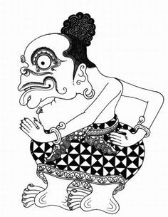 Detail Wallpaper Wayang Hitam Putih Nomer 13