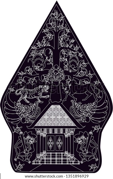 Detail Wallpaper Wayang Hitam Putih Nomer 14