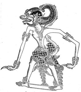 Detail Wallpaper Wayang Hitam Putih Nomer 27