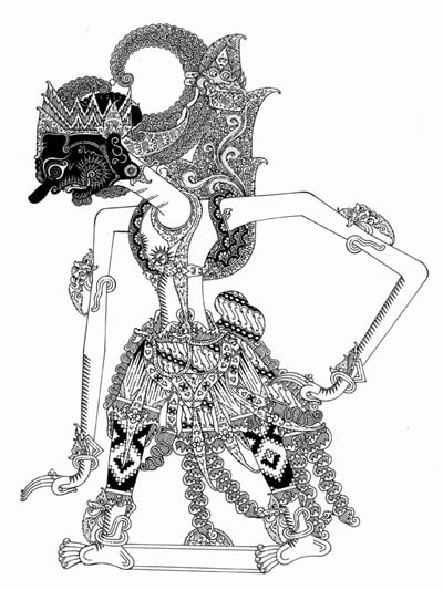 Detail Wallpaper Wayang Hitam Putih Nomer 29