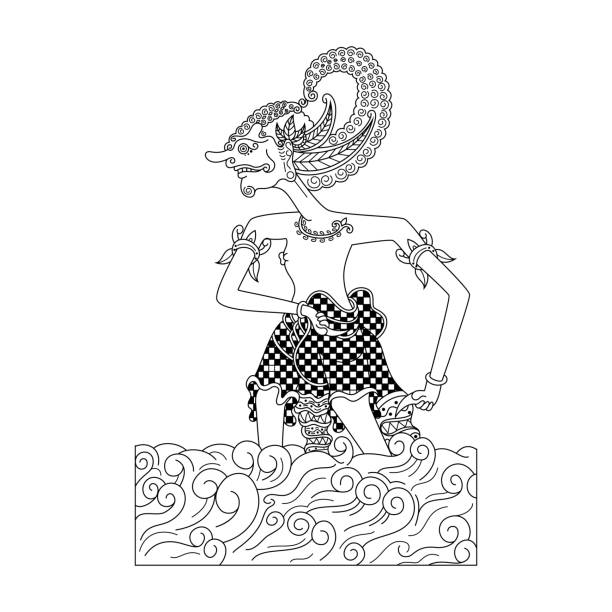 Detail Wallpaper Wayang Hitam Putih Nomer 37
