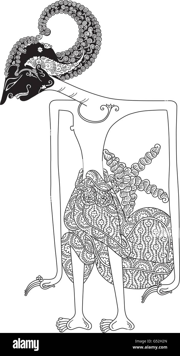 Detail Wallpaper Wayang Hitam Putih Nomer 38