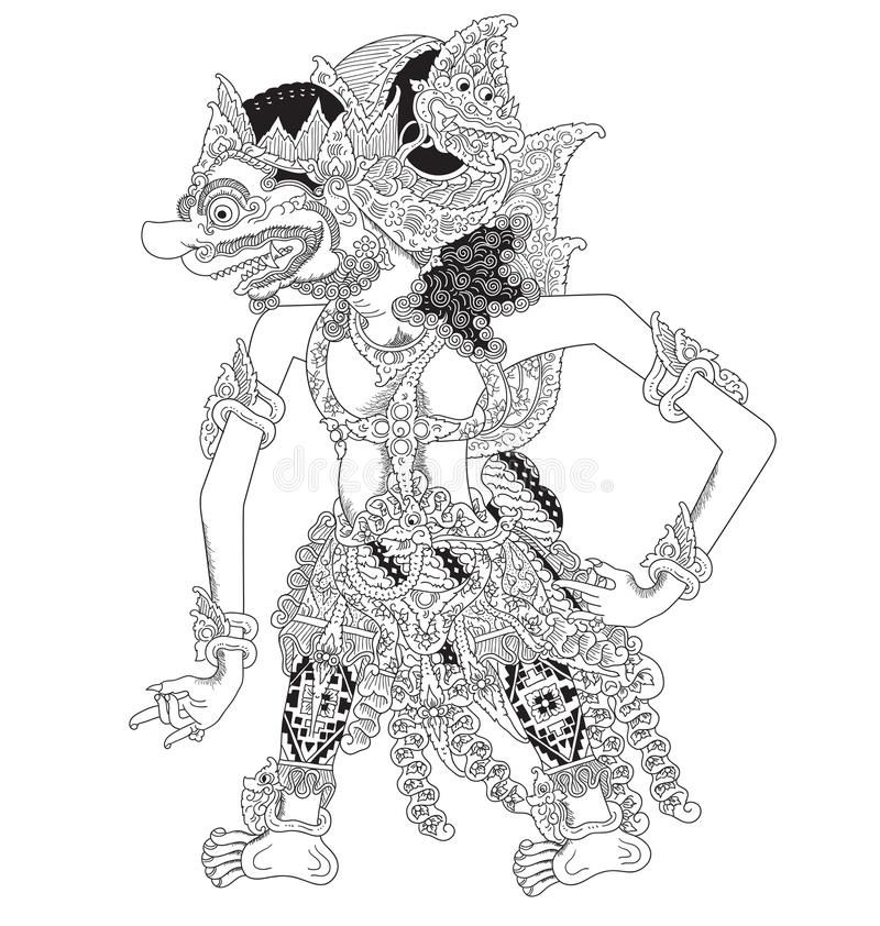 Detail Wallpaper Wayang Hitam Putih Nomer 45