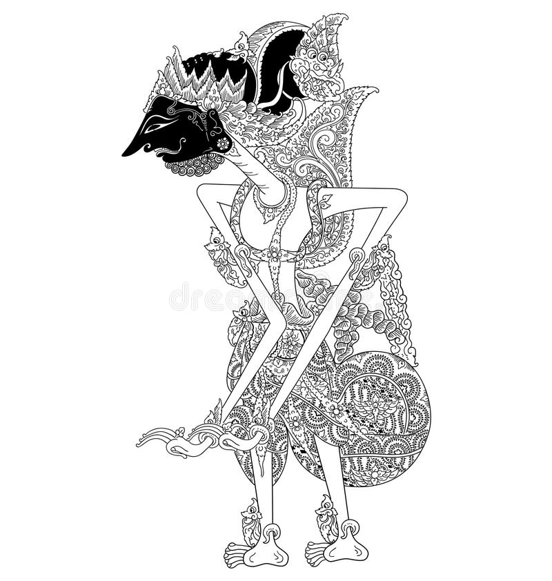 Detail Wallpaper Wayang Hitam Putih Nomer 49