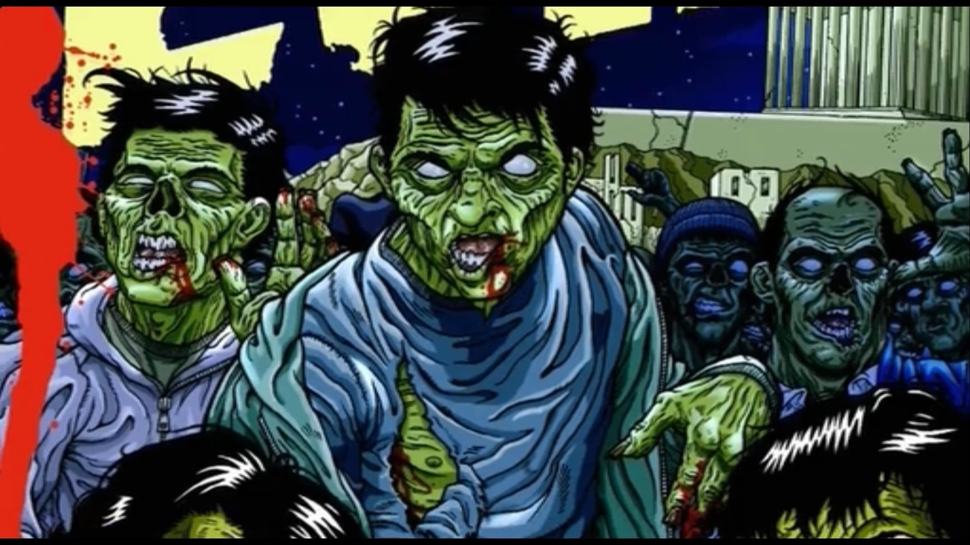 Detail Wallpaper Zombie Animasi Nomer 34