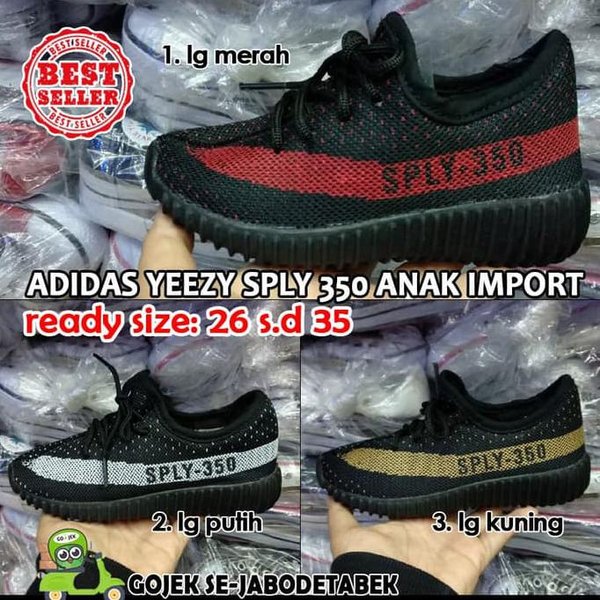 Detail Sepatu Yeezy Anak Nomer 46