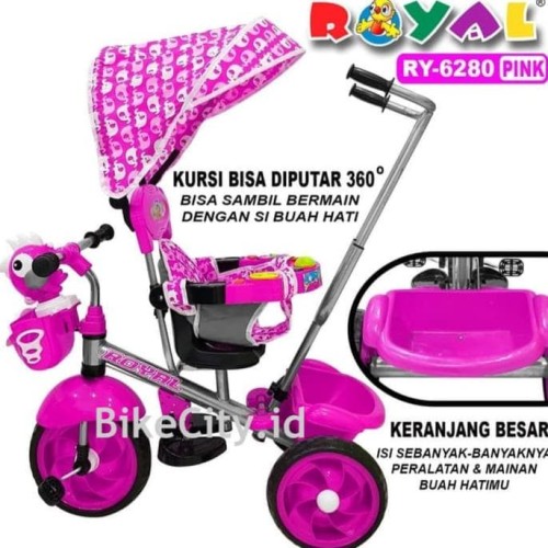 Detail Sepeda Balita Roda Tiga Nomer 30