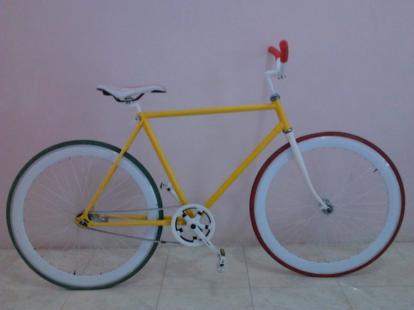 Detail Sepeda Fixie Warna Kuning Nomer 21