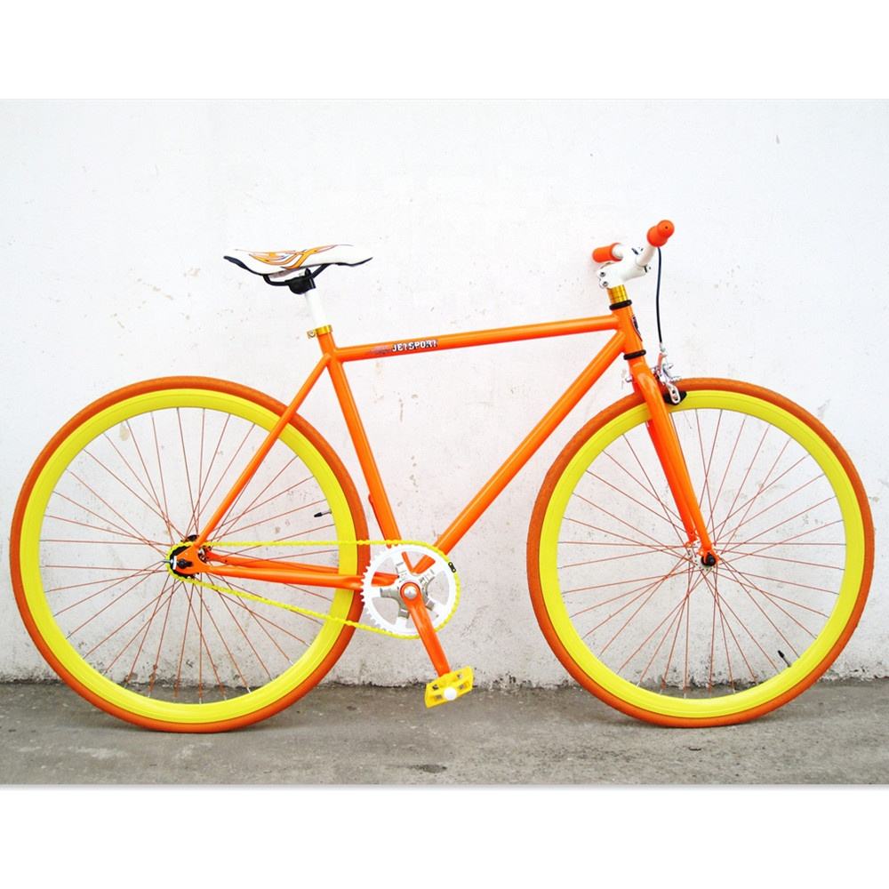 Detail Sepeda Fixie Warna Kuning Nomer 40