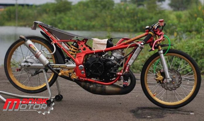 Detail Sepeda Motor Drag Racing Nomer 28