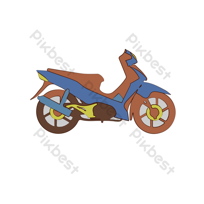 Detail Sepeda Motor Gambar Kartun Sepeda Motor Nomer 20