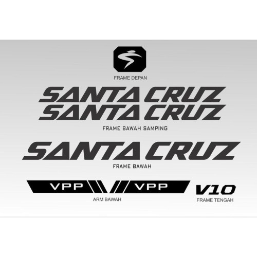 Detail Sepeda Santa Cruz Putih Nomer 17