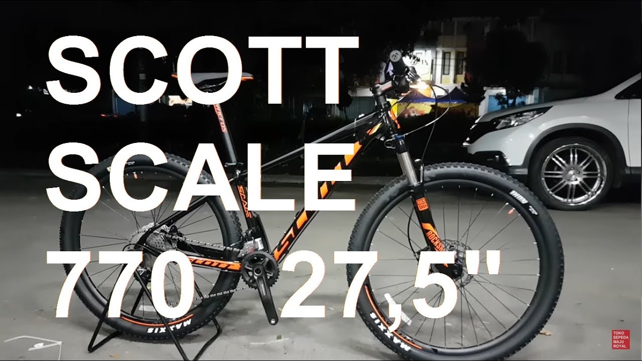 Detail Sepeda Scott Scale Nomer 35