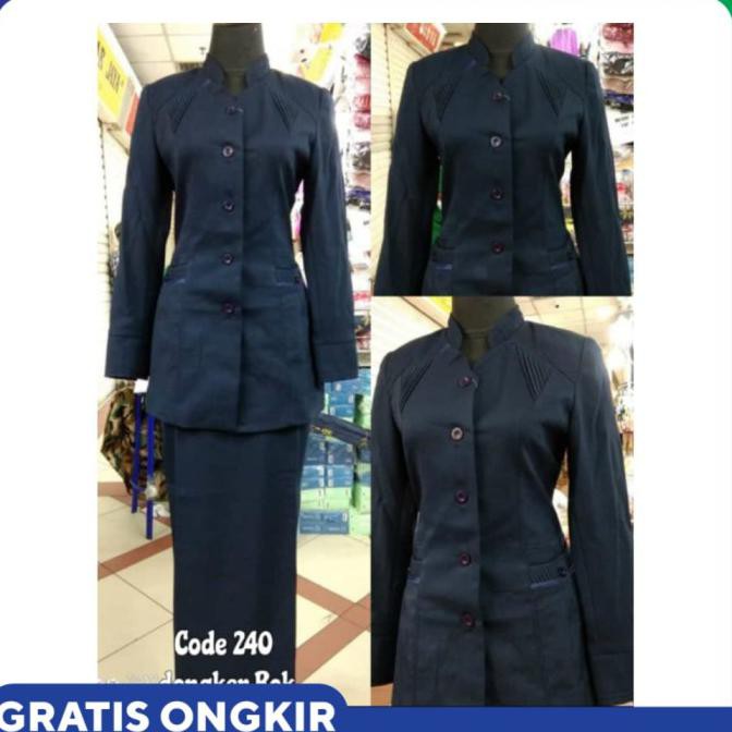 Detail Seragam Guru Biru Dongker Pria Nomer 27