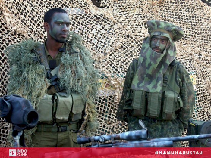 Detail Seragam Tentara Israel Nomer 21