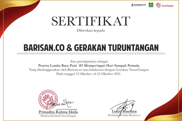 Detail Sertifikat Lomba Puisi Nomer 14