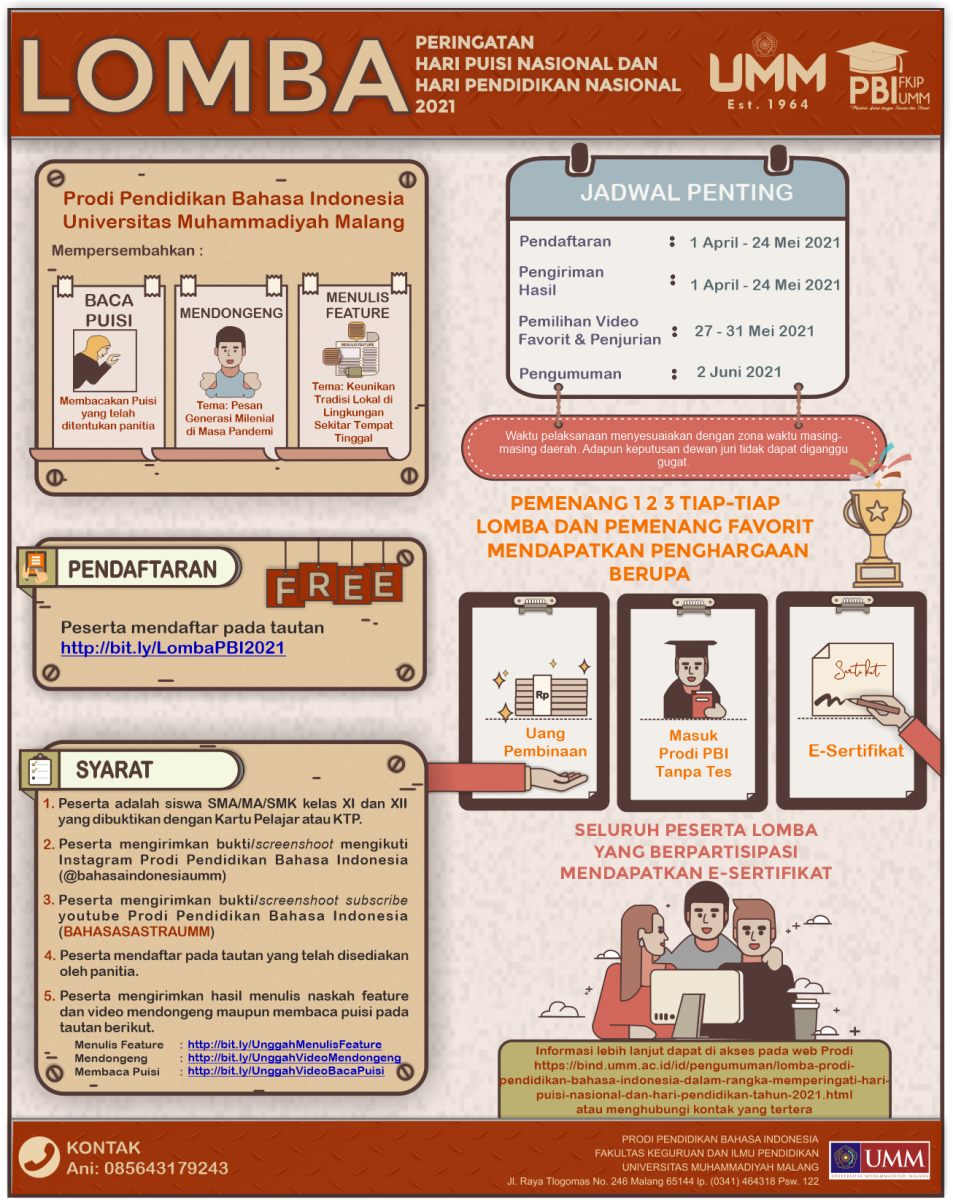 Detail Sertifikat Lomba Puisi Nomer 42