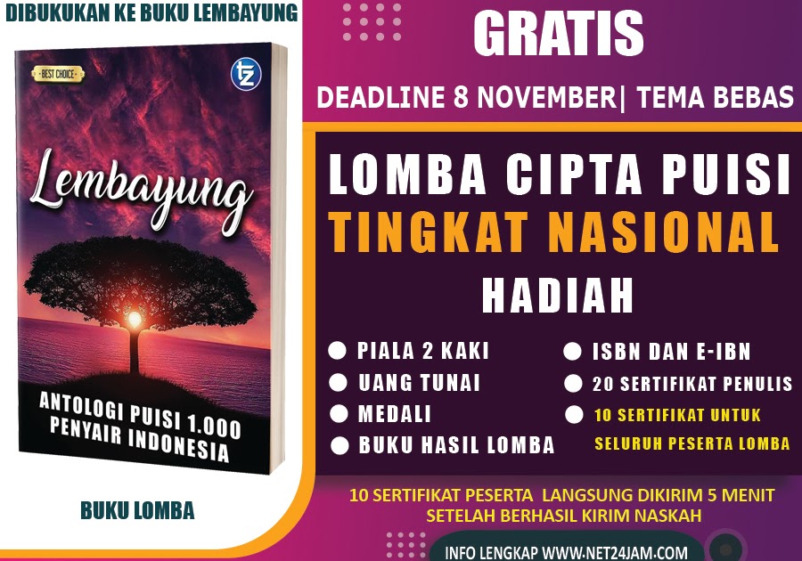 Detail Sertifikat Lomba Puisi Nomer 45