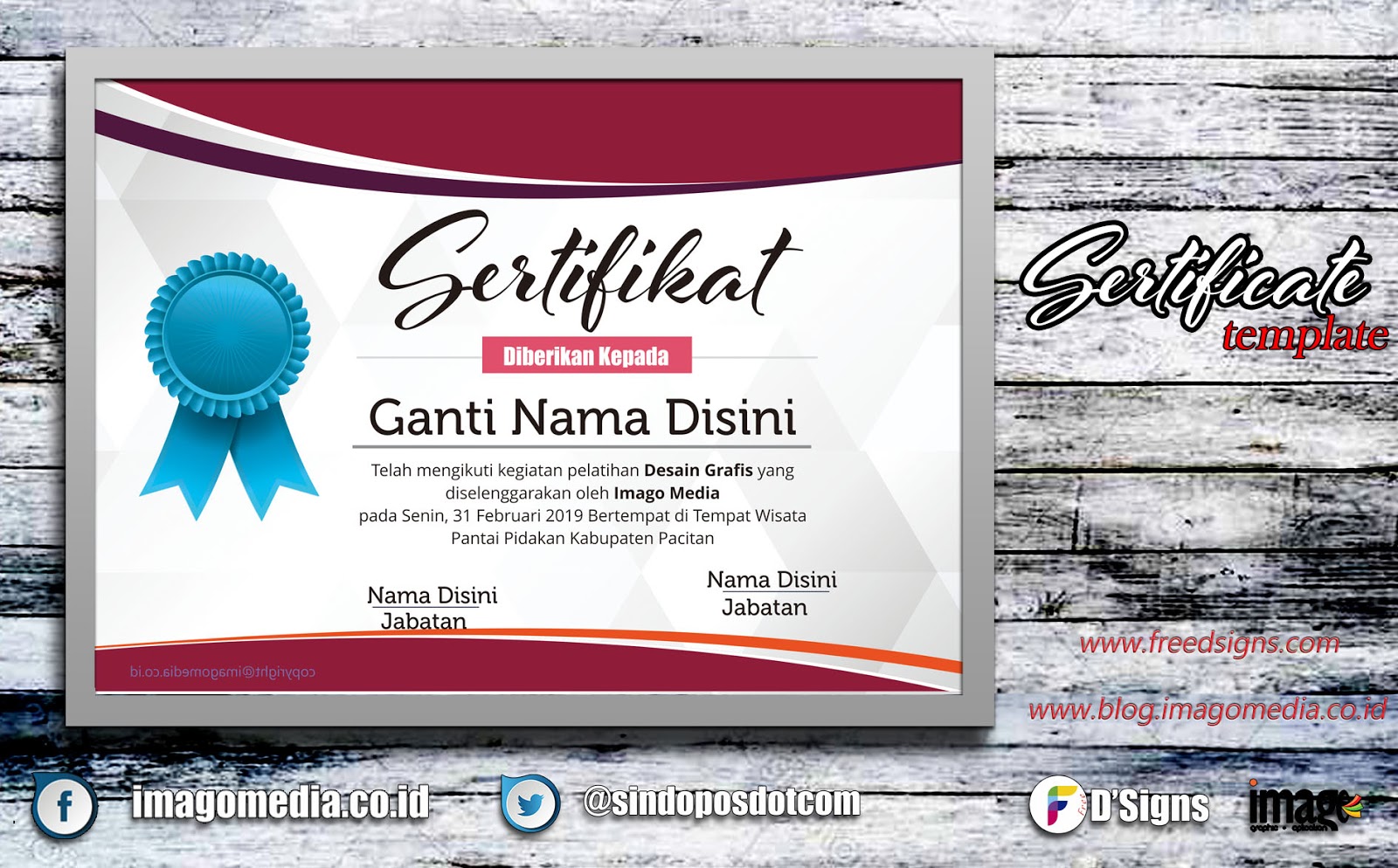 Detail Sertifikat Lomba Puisi Nomer 10