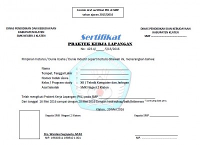 Detail Sertifikat Pkl Download Nomer 14