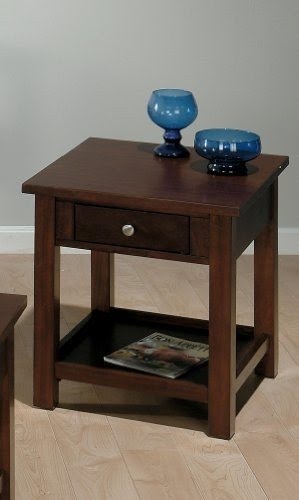 Detail Walnut Cherry Navigator Coffee Table Nomer 15