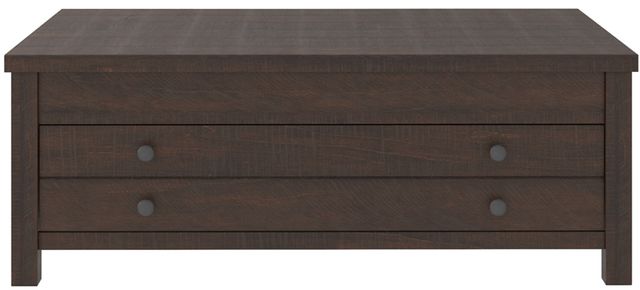 Detail Walnut Cherry Navigator Coffee Table Nomer 25