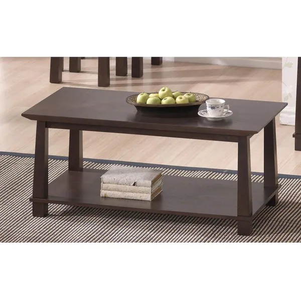 Detail Walnut Cherry Navigator Coffee Table Nomer 36