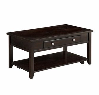 Detail Walnut Cherry Navigator Coffee Table Nomer 47