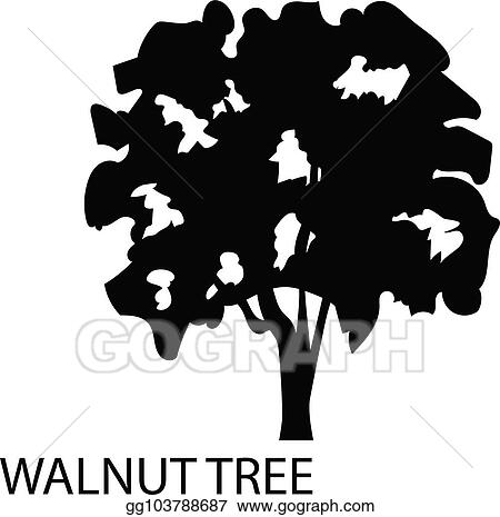 Detail Walnut Tree Clipart Nomer 40