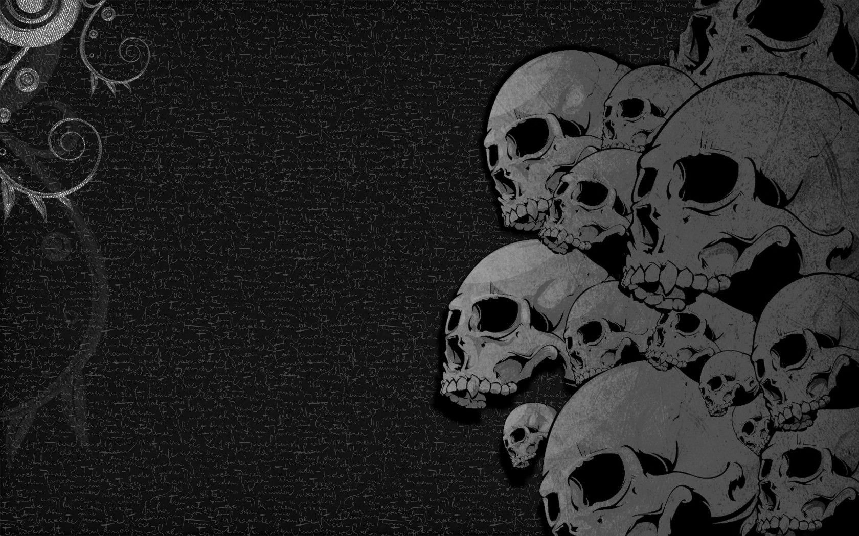 Detail Walpaper Black Metal Nomer 47