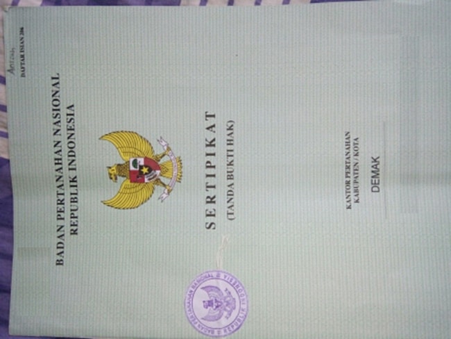 Detail Sertifikat Rumah Dan Tanah Nomer 14