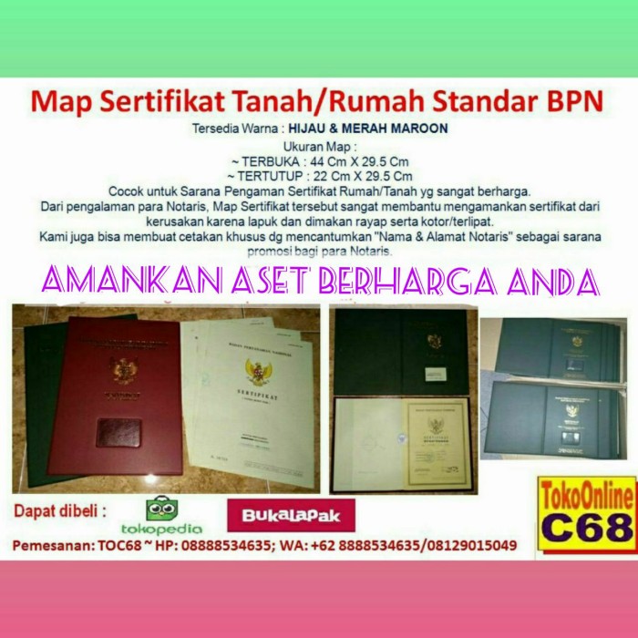 Detail Sertifikat Rumah Dan Tanah Nomer 50