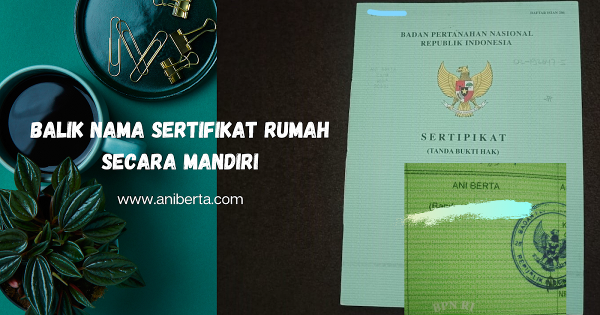 Detail Sertifikat Rumah Kpr Btn Nomer 19