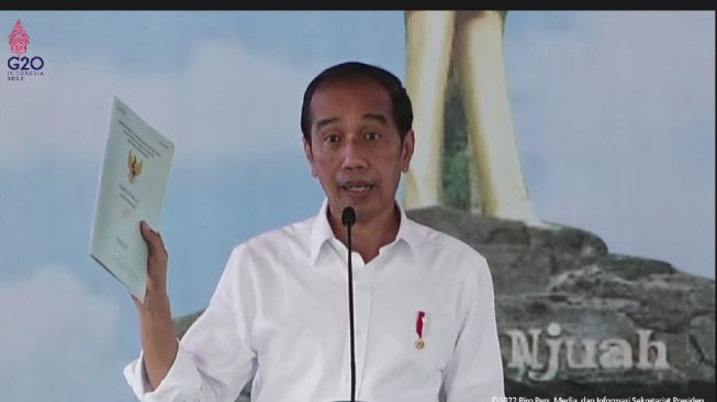 Detail Sertifikat Tanah Ada Gambar Jokowi Nomer 57