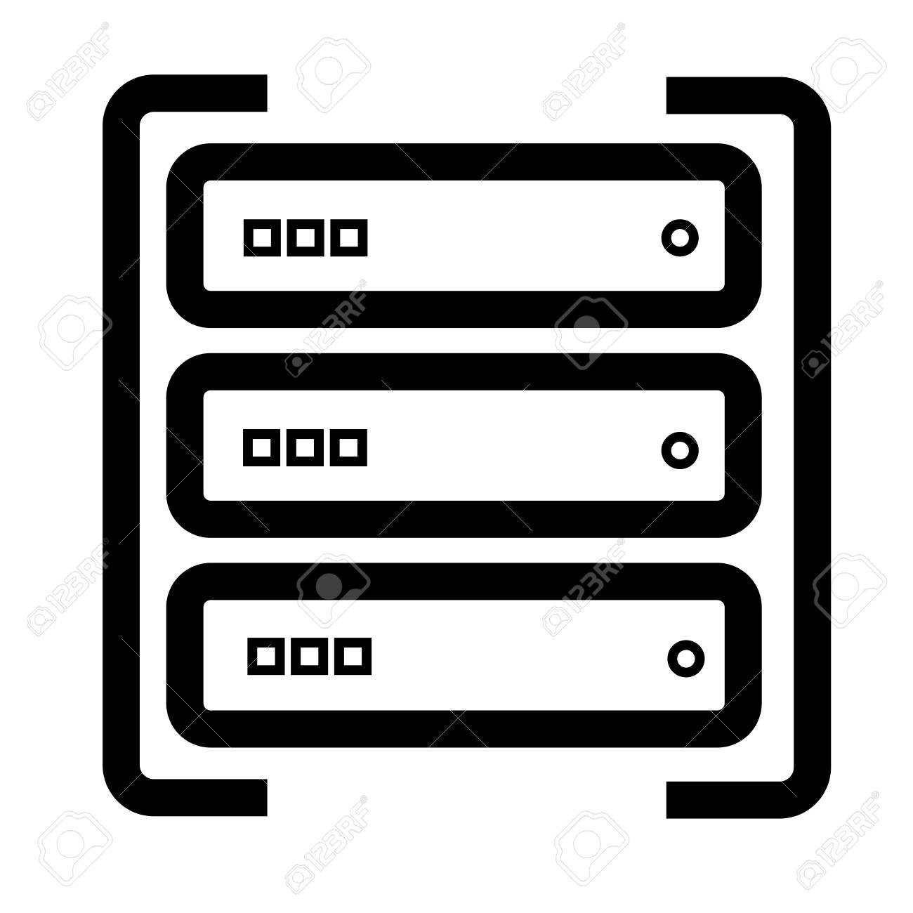 Detail Server Vector Png Nomer 23