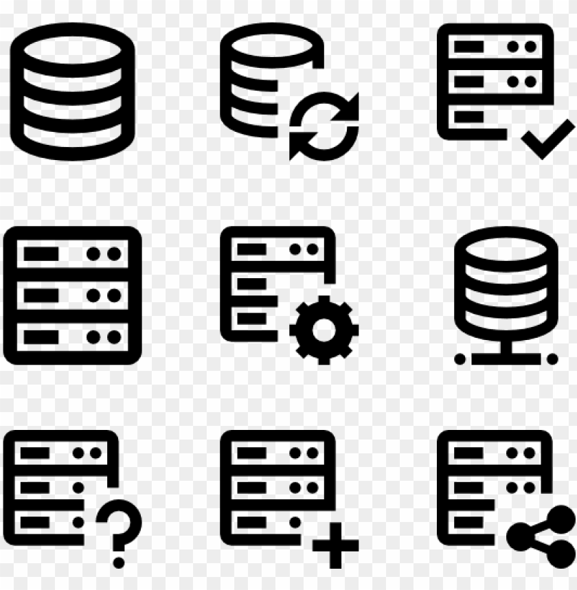 Detail Server Vector Png Nomer 10