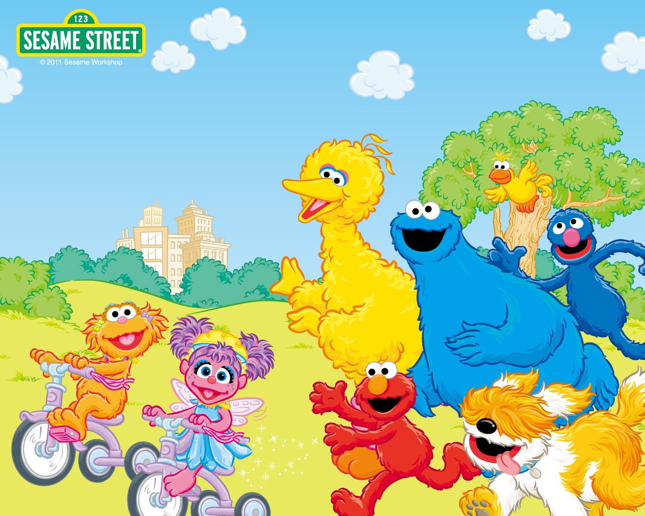 Detail Sesame Street Wallpaper Hd Nomer 25