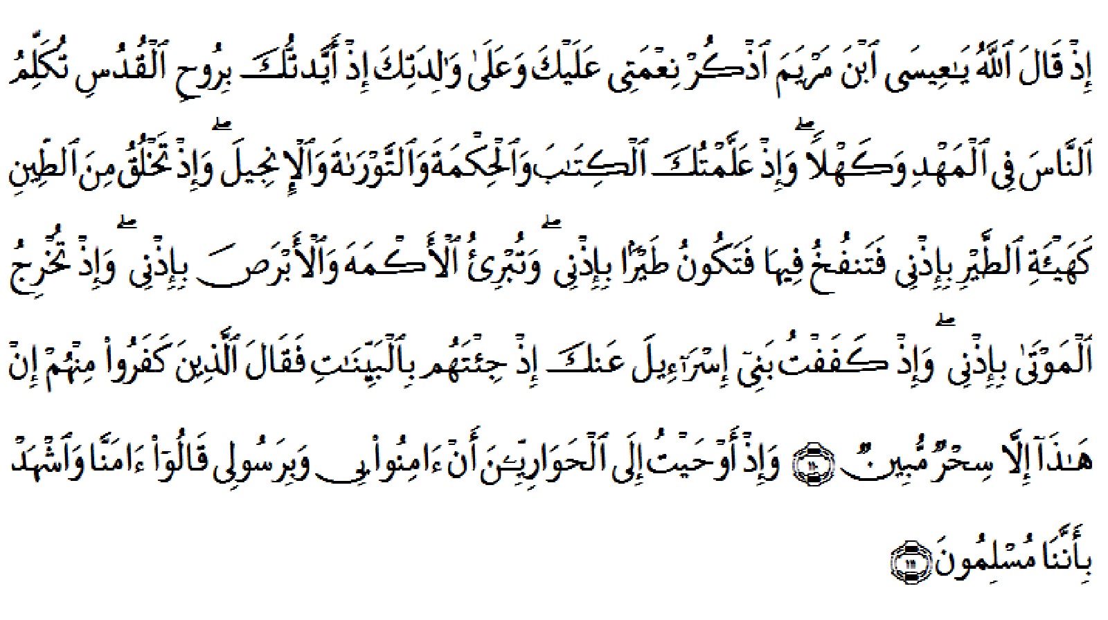 Detail Setelah Surat Al Maidah Nomer 39