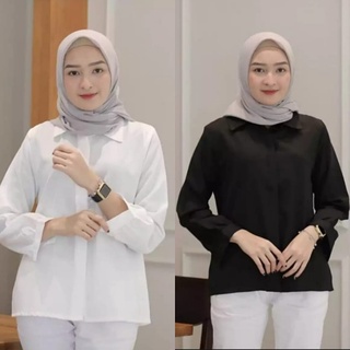 Detail Setelan Kemeja Hitam Wanita Nomer 32