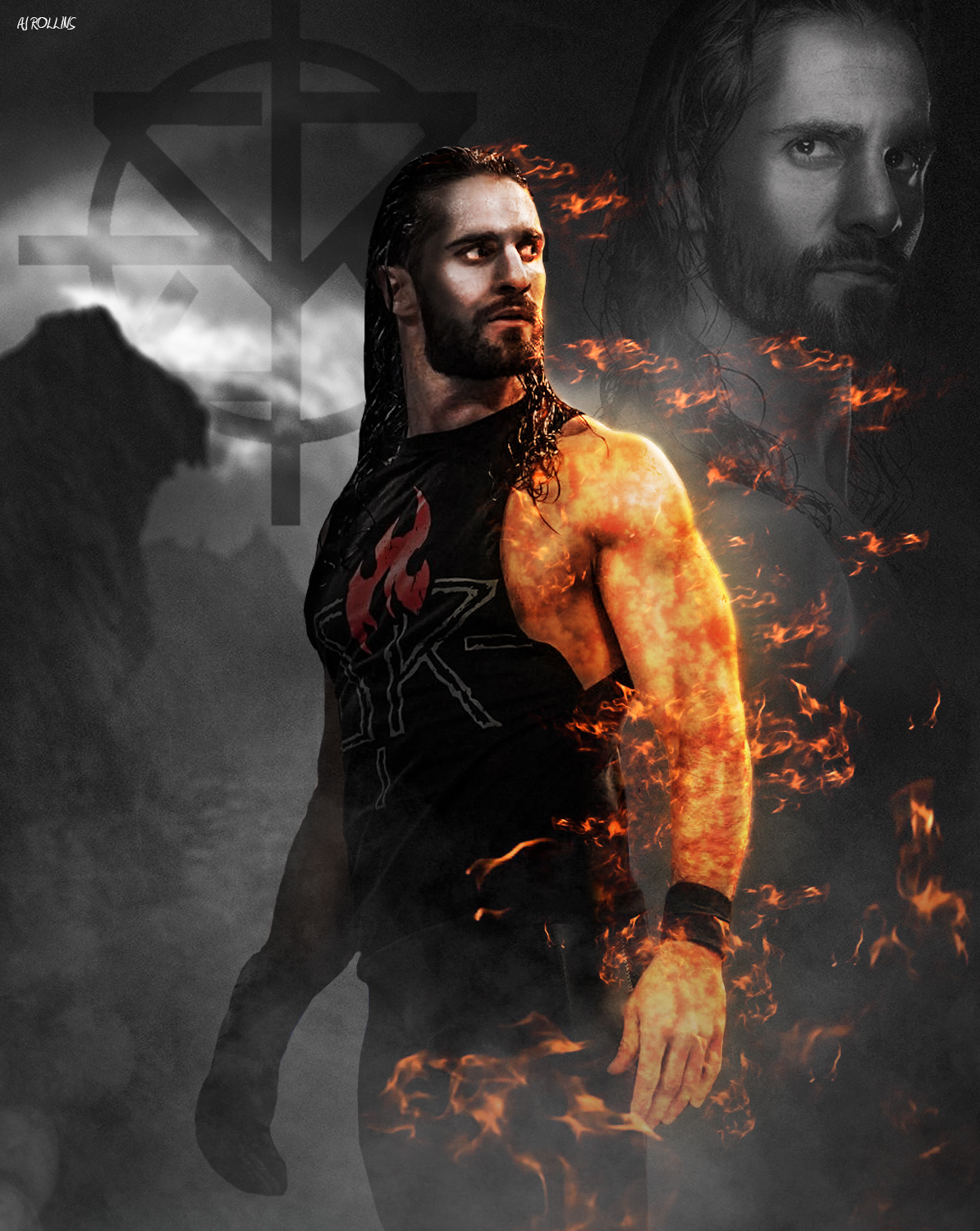 Detail Seth Rollins Wallpaper Nomer 4