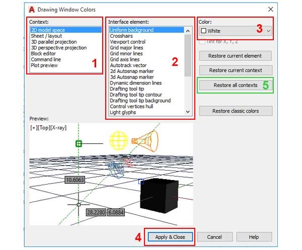 Detail Setting Awal Autocad 2007 Nomer 18