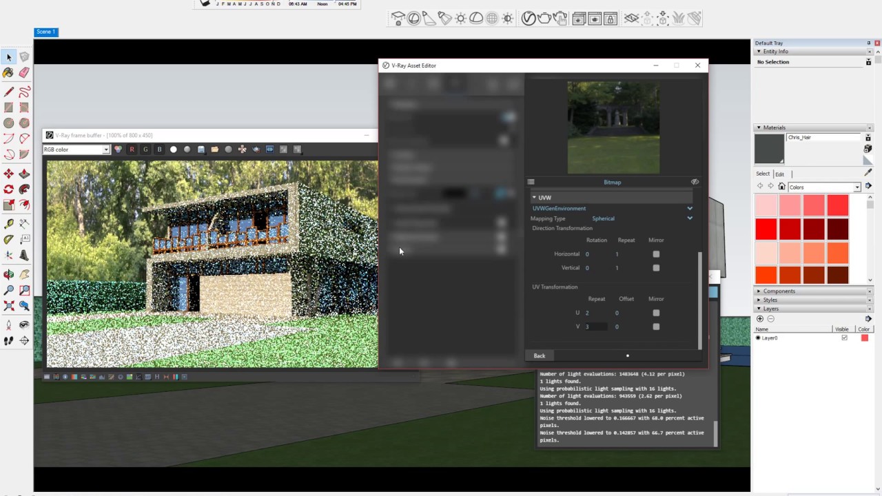 Detail Setting Hdri Vray Sketchup Nomer 2