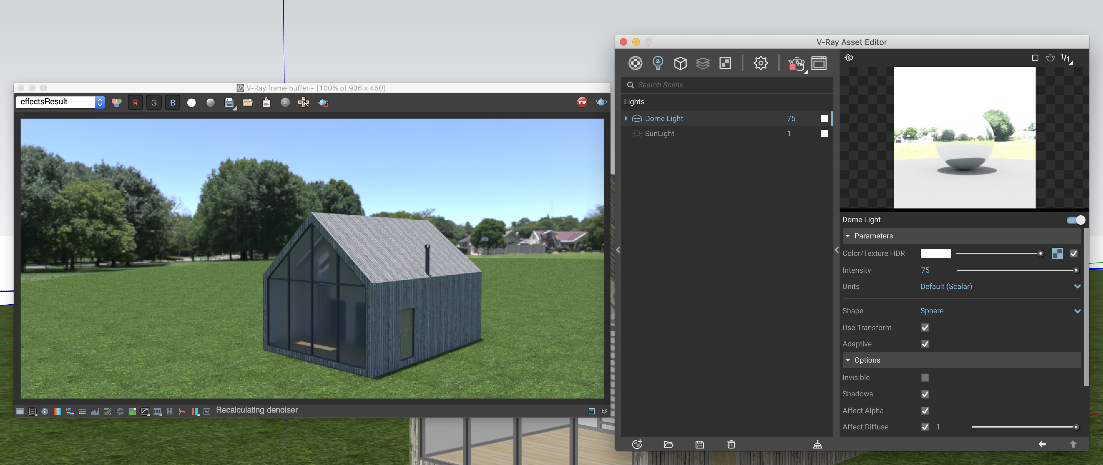 Detail Setting Hdri Vray Sketchup Nomer 11