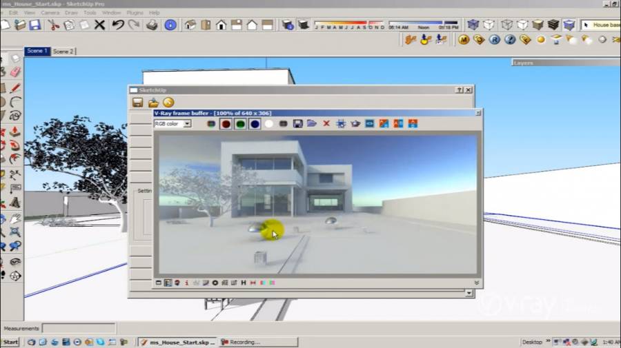 Detail Setting Hdri Vray Sketchup Nomer 45