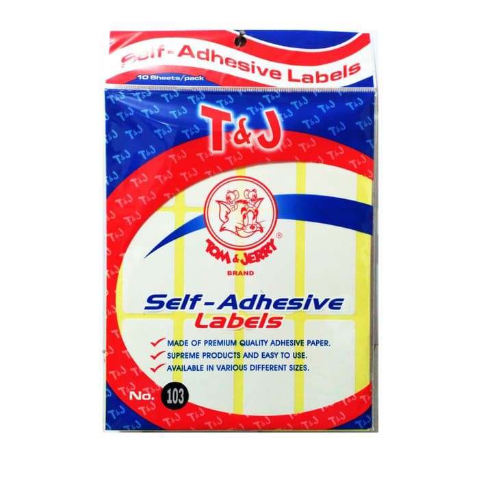 Detail Setting Label Tom And Jerry 103 Nomer 3