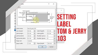 Detail Setting Label Tom And Jerry 103 Nomer 37